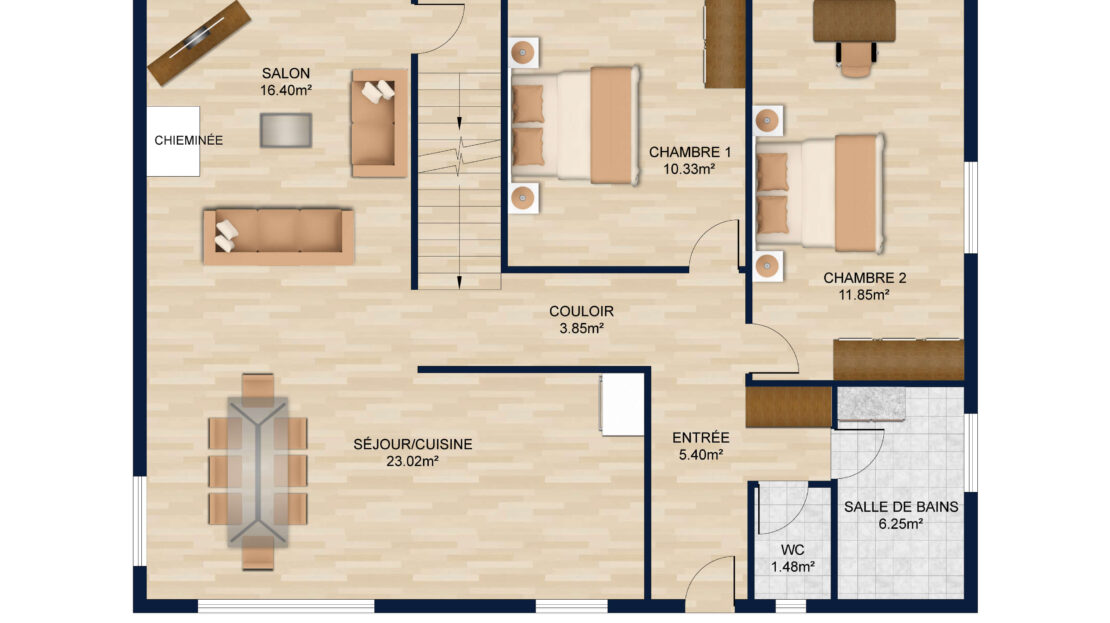 Maison avec Vue et sous-sol complet Saint-Sixt - Photo 20