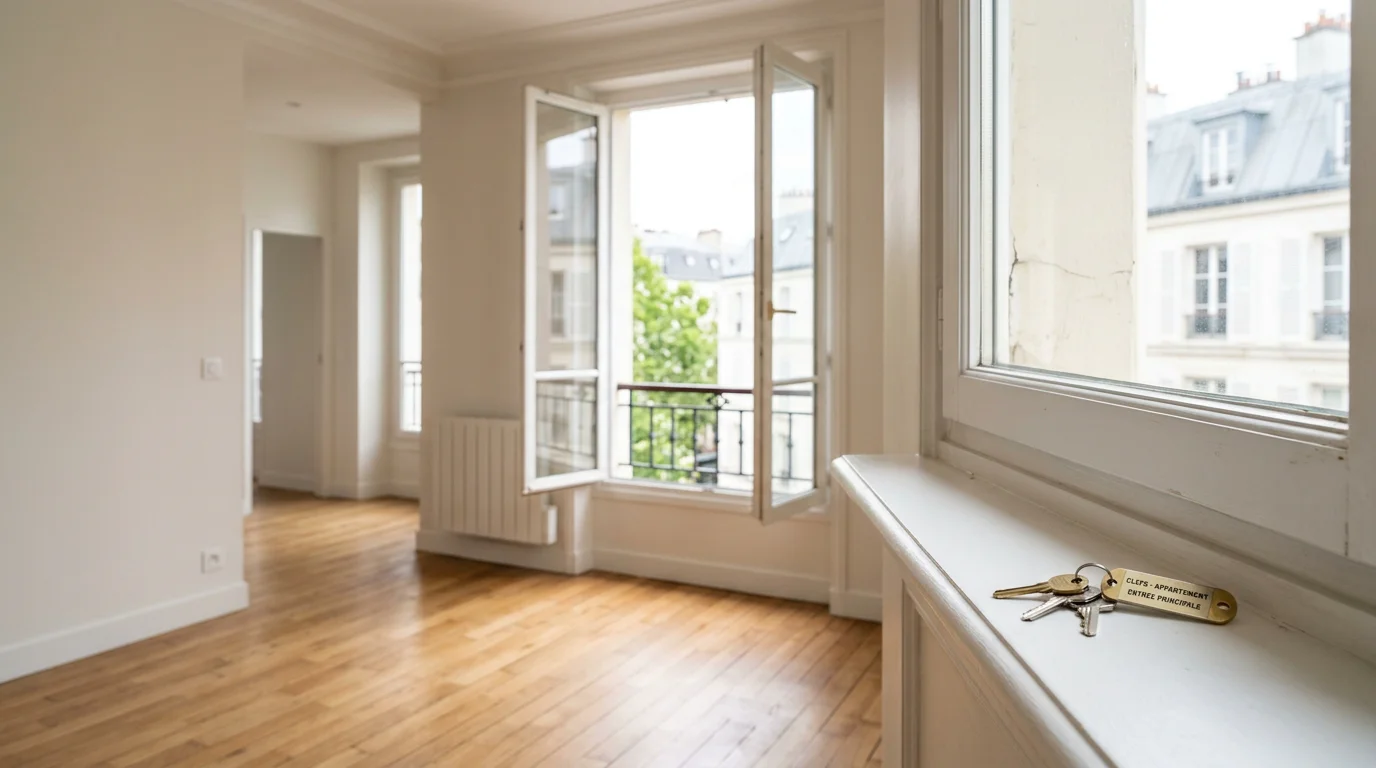 Appartement vide entre deux locations couvert par une assurance de propriétaire bailleur