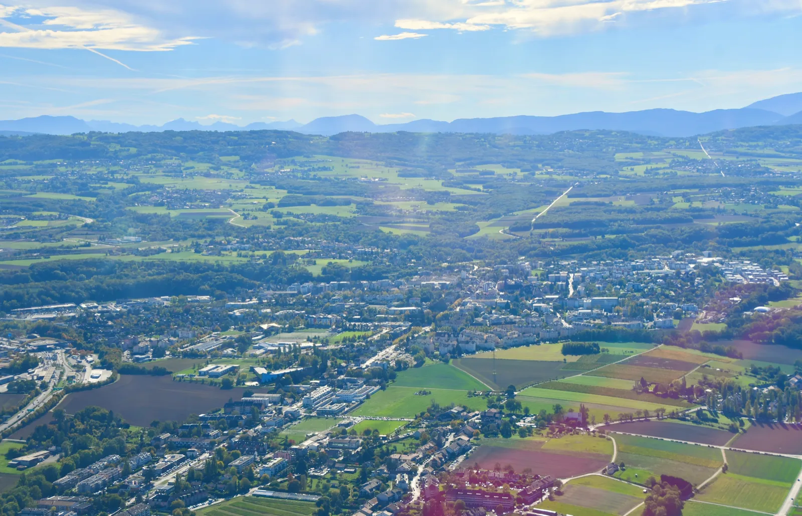 Saint-Julien-en-Genevois et la plaine du Genevois